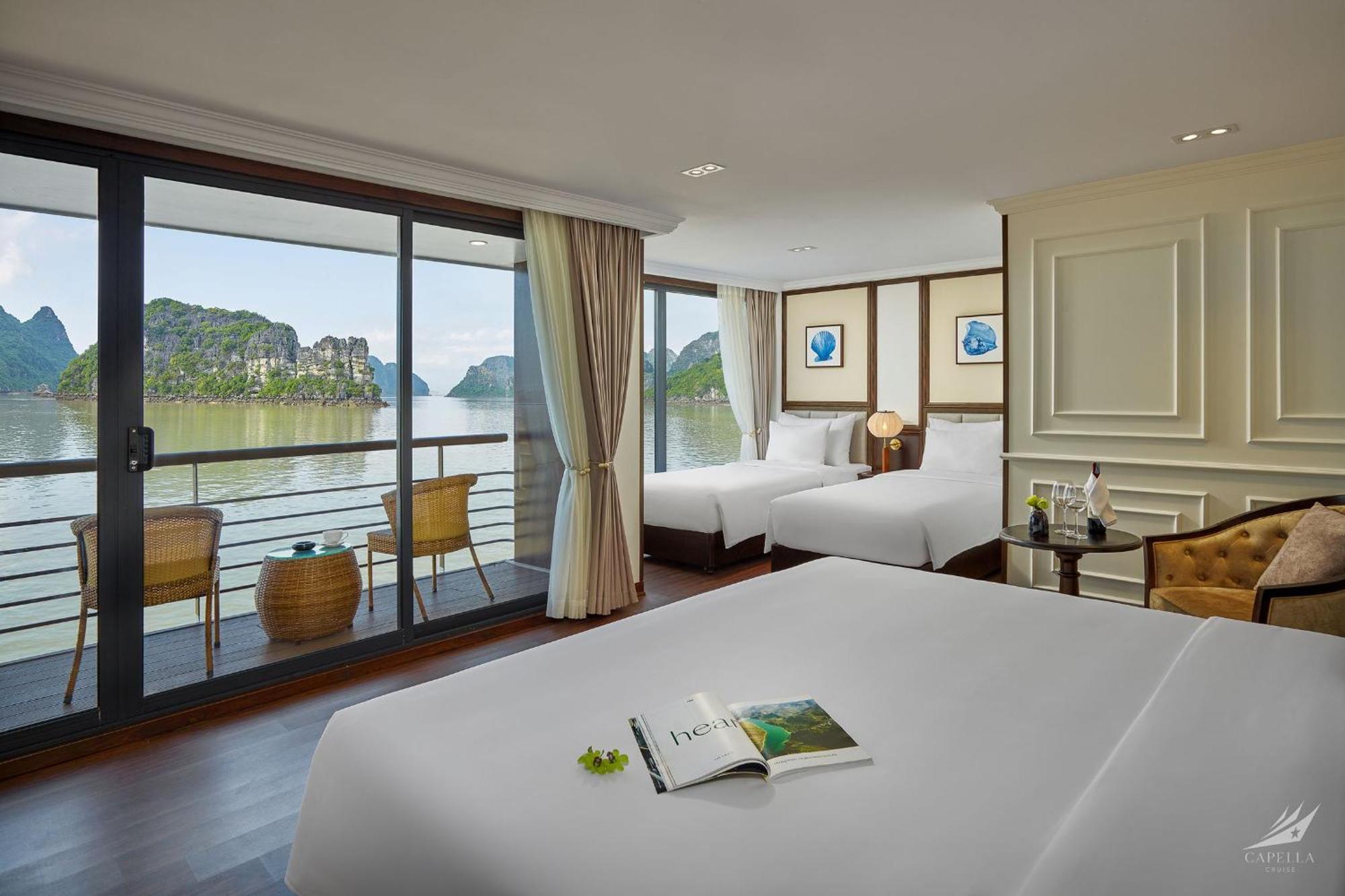 Hotel Halong Capella Cruise - Member Of Lyra Cruise Collection Hạ Long Exterior foto