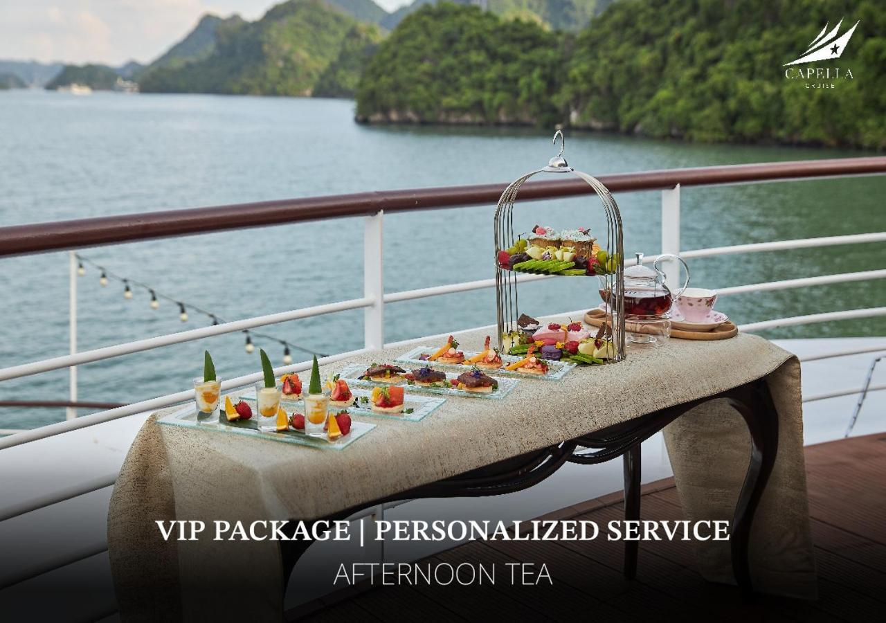 Hotel Halong Capella Cruise - Member Of Lyra Cruise Collection Hạ Long Exterior foto