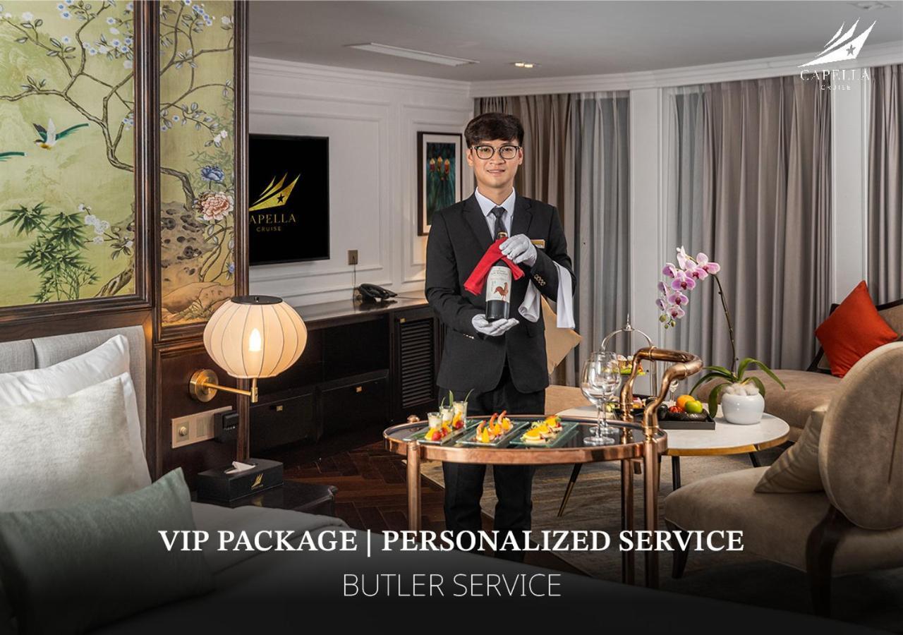 Hotel Halong Capella Cruise - Member Of Lyra Cruise Collection Hạ Long Exterior foto