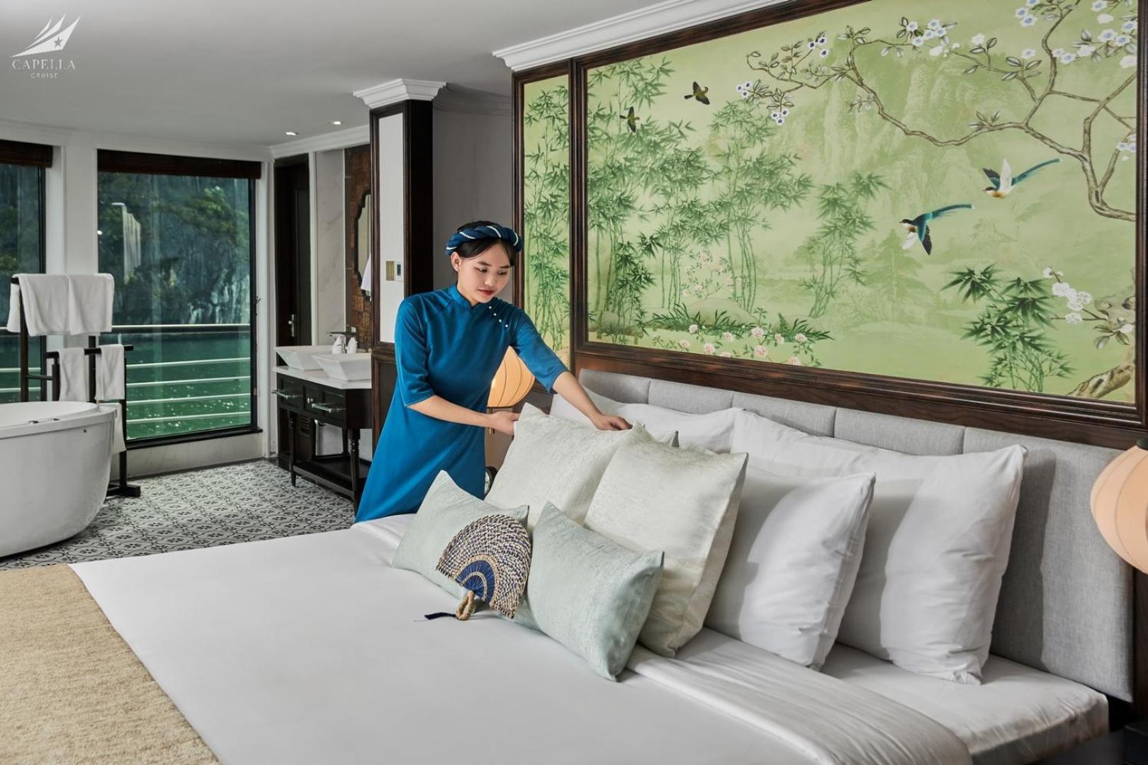 Hotel Halong Capella Cruise - Member Of Lyra Cruise Collection Hạ Long Zimmer foto