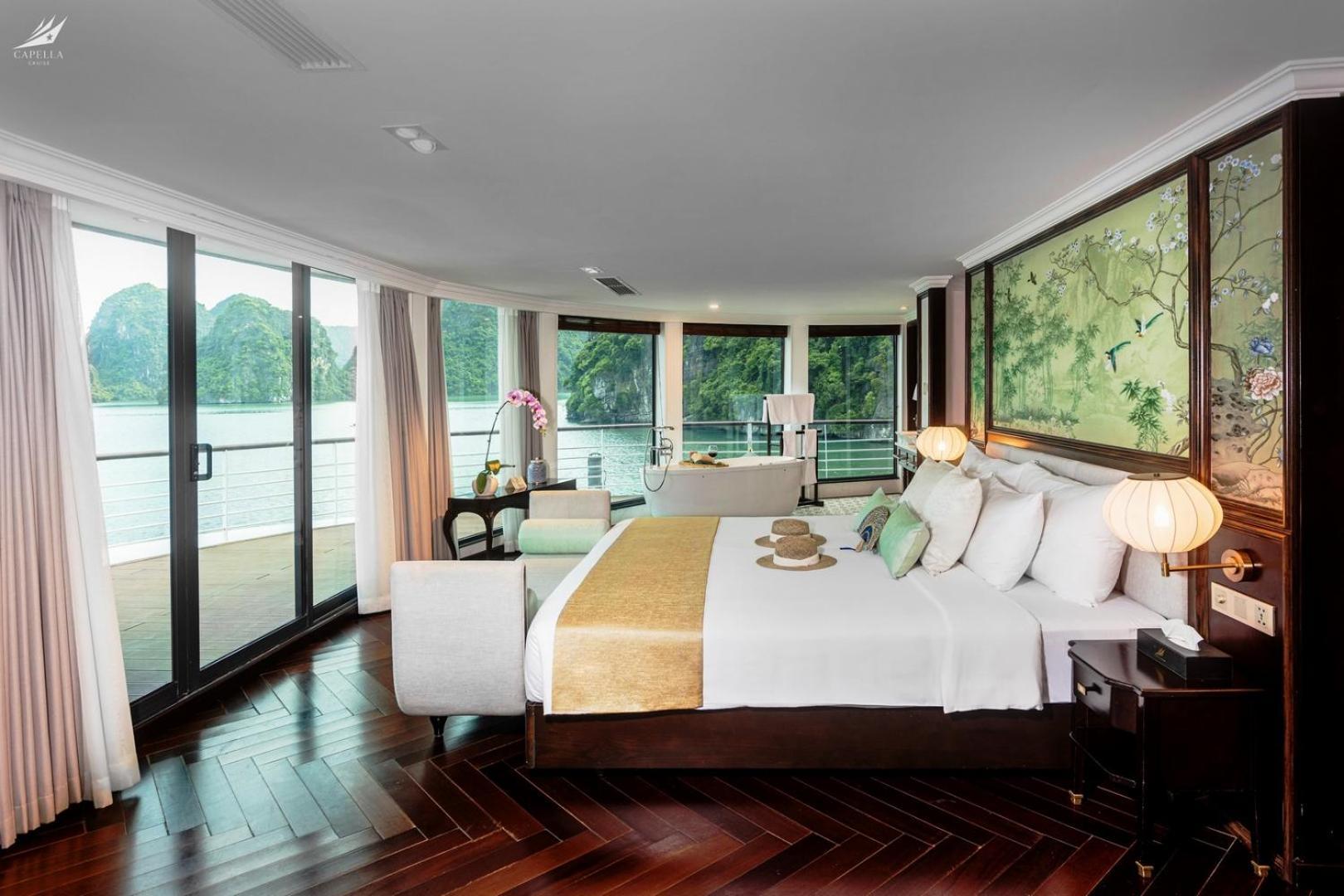 Hotel Halong Capella Cruise - Member Of Lyra Cruise Collection Hạ Long Zimmer foto